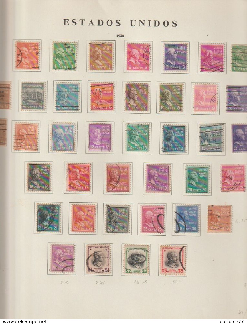 Estados Unidos United States USA - Coleccion 1851-1979 ALTO VALOR EN CATALOGO