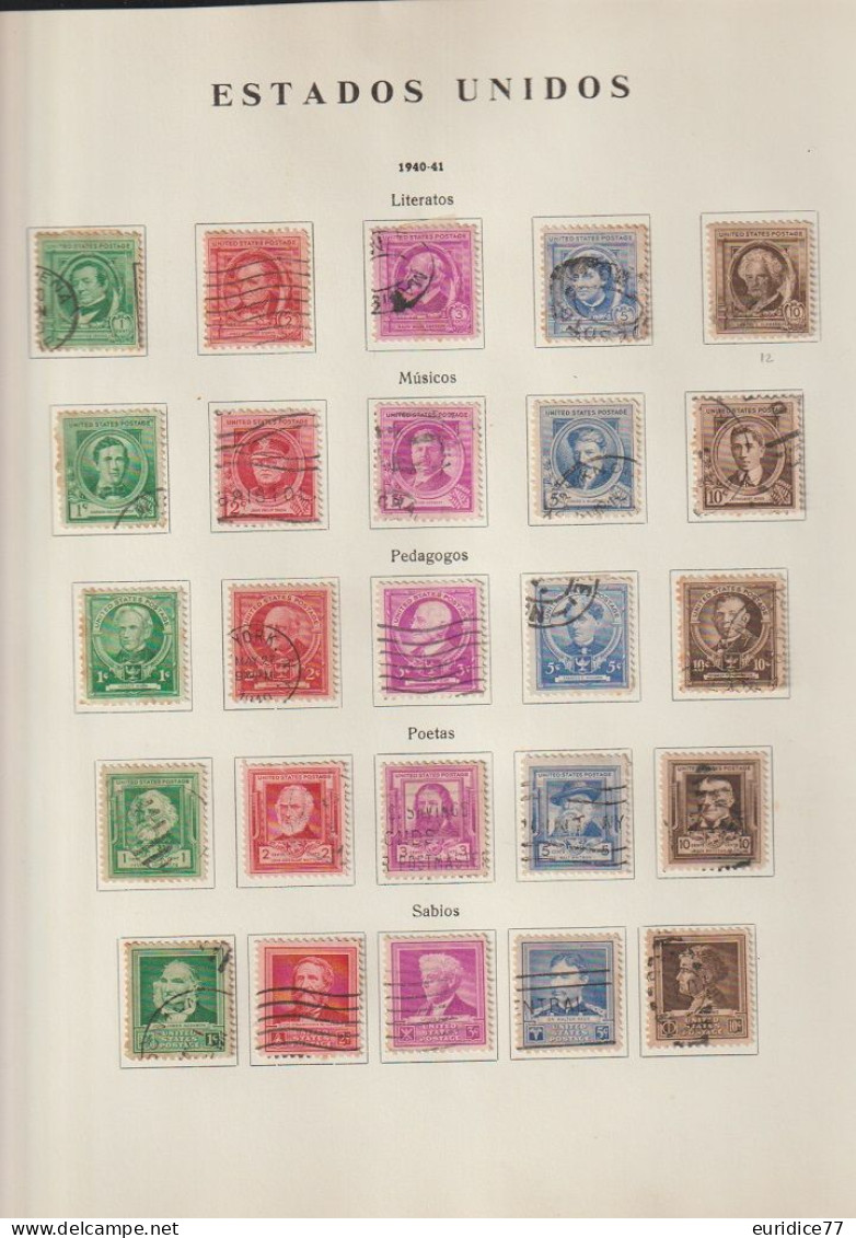 Estados Unidos United States USA - Coleccion 1851-1979 ALTO VALOR EN CATALOGO