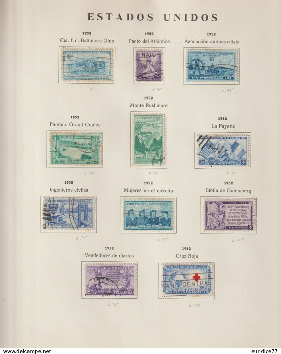 Estados Unidos United States USA - Coleccion 1851-1979 ALTO VALOR EN CATALOGO