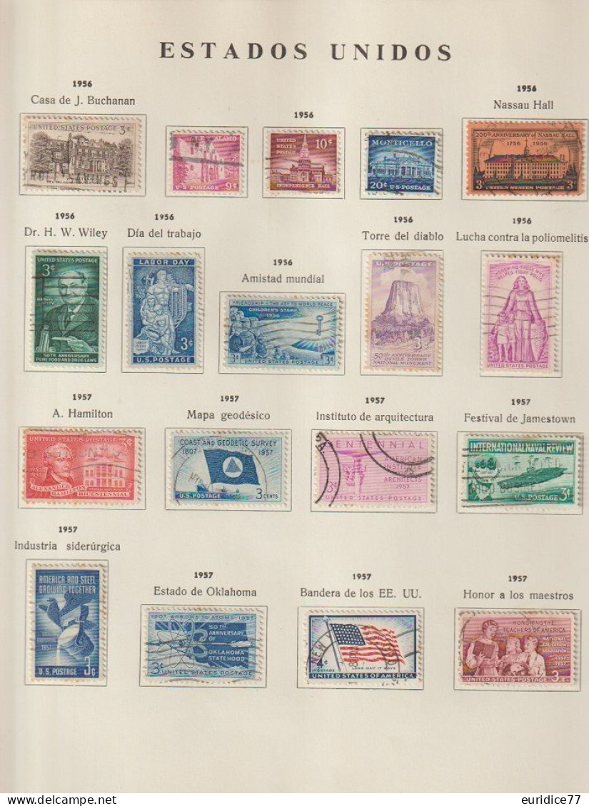 Estados Unidos United States USA - Coleccion 1851-1979 ALTO VALOR EN CATALOGO