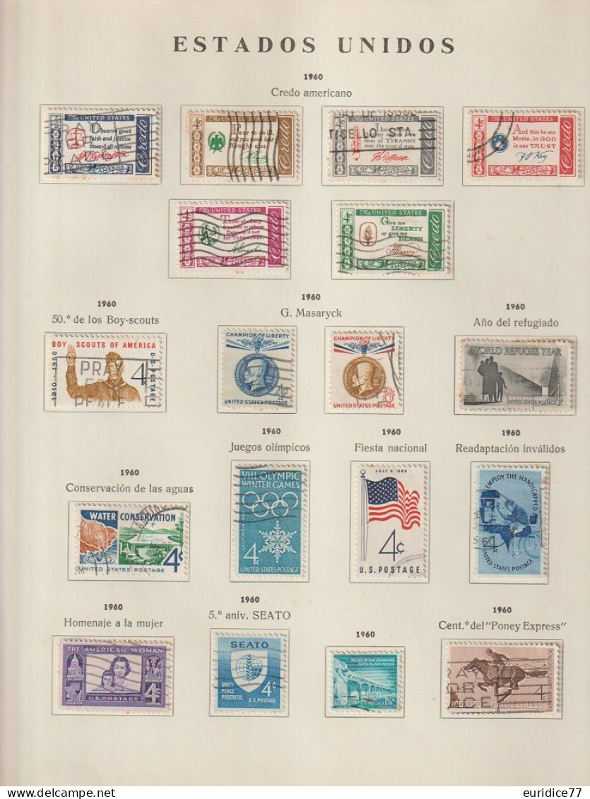 Estados Unidos United States USA - Coleccion 1851-1979 ALTO VALOR EN CATALOGO