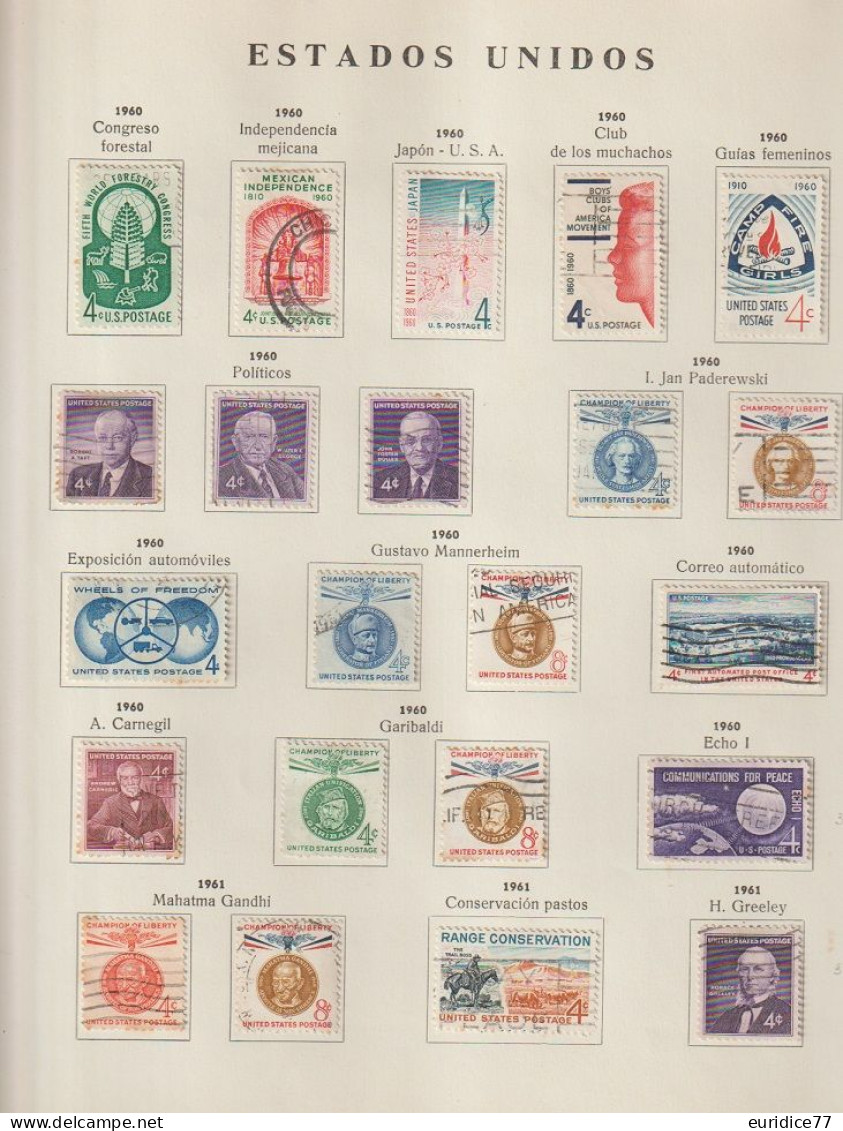 Estados Unidos United States USA - Coleccion 1851-1979 ALTO VALOR EN CATALOGO