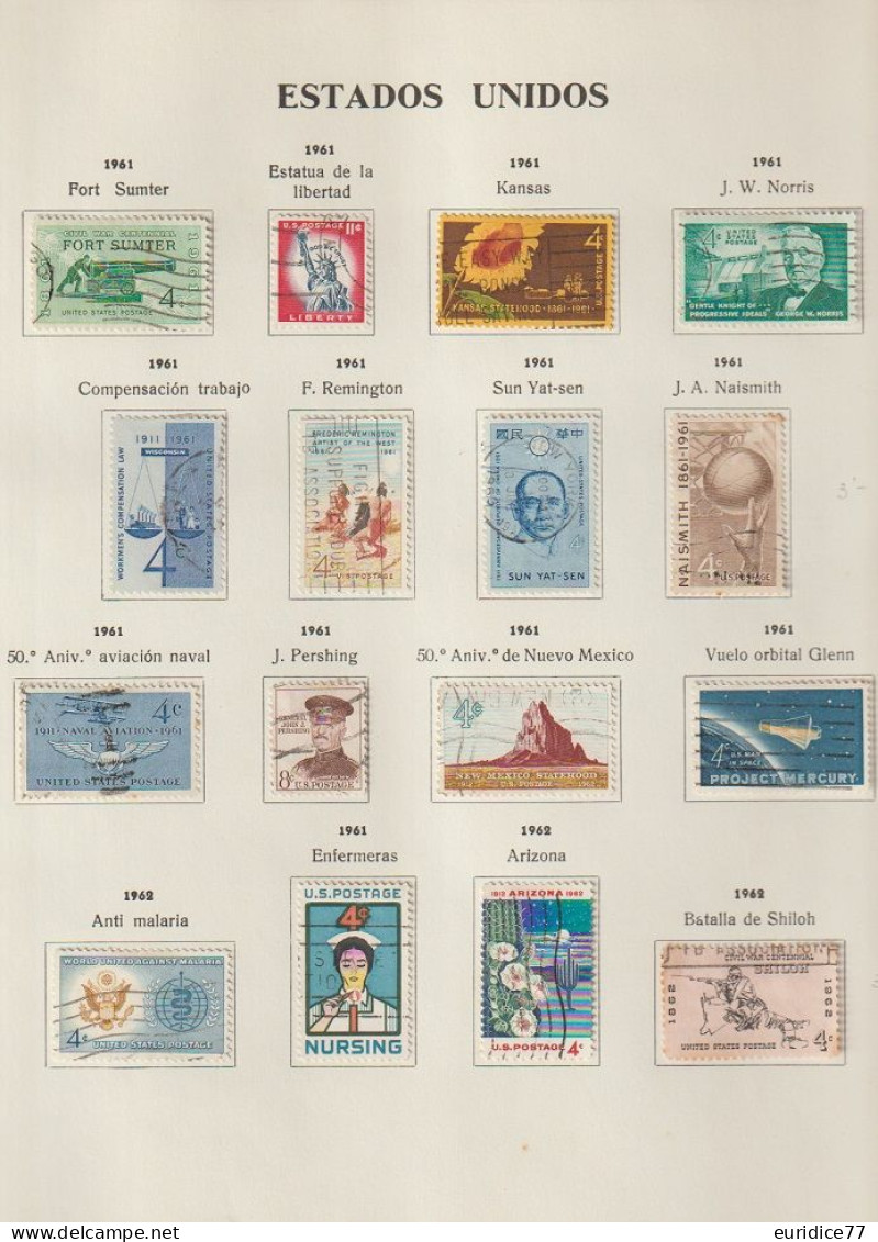 Estados Unidos United States USA - Coleccion 1851-1979 ALTO VALOR EN CATALOGO