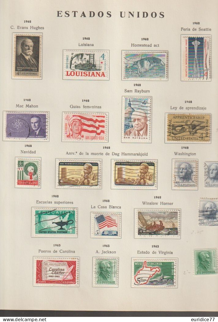 Estados Unidos United States USA - Coleccion 1851-1979 ALTO VALOR EN CATALOGO