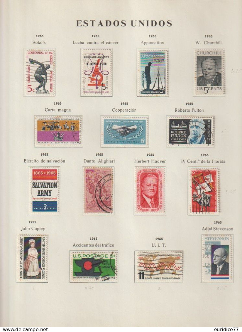 Estados Unidos United States USA - Coleccion 1851-1979 ALTO VALOR EN CATALOGO