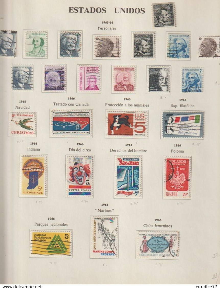 Estados Unidos United States USA - Coleccion 1851-1979 ALTO VALOR EN CATALOGO