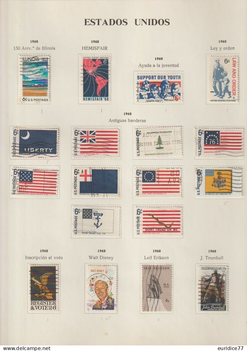 Estados Unidos United States USA - Coleccion 1851-1979 ALTO VALOR EN CATALOGO