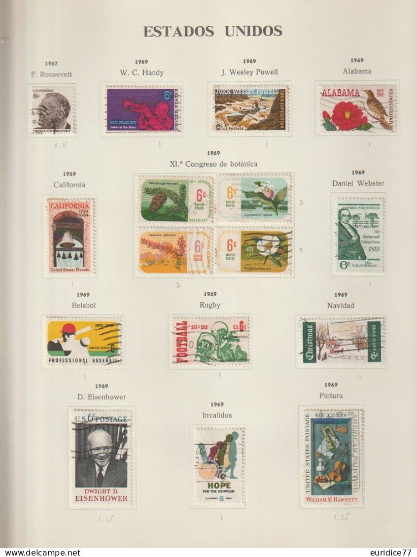 Estados Unidos United States USA - Coleccion 1851-1979 ALTO VALOR EN CATALOGO