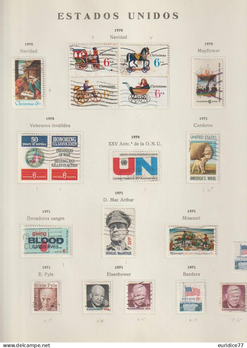 Estados Unidos United States USA - Coleccion 1851-1979 ALTO VALOR EN CATALOGO