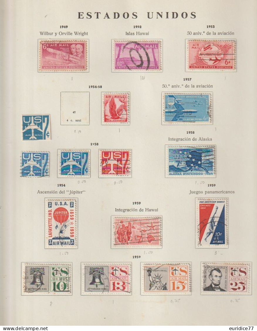 Estados Unidos United States USA - Coleccion 1851-1979 ALTO VALOR EN CATALOGO