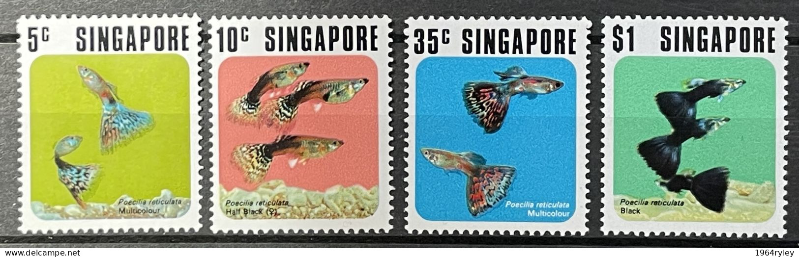 SINGAPORE - MNH** - 1974 - # 205/208 - Singapour (1959-...)