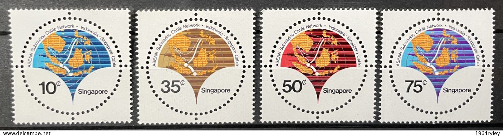 SINGAPORE - MNH** - 1980 - # 354/357 - Singapur (1959-...)