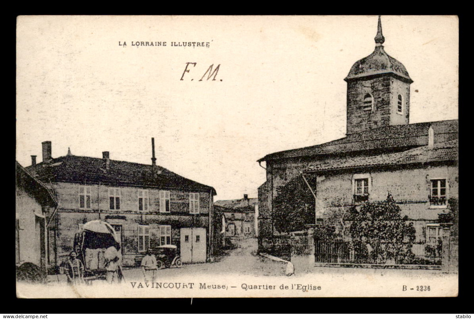 55 - VAVINCOURT - QUARTIER DE L'EGLISE - VOIR ETAT - Vavincourt
