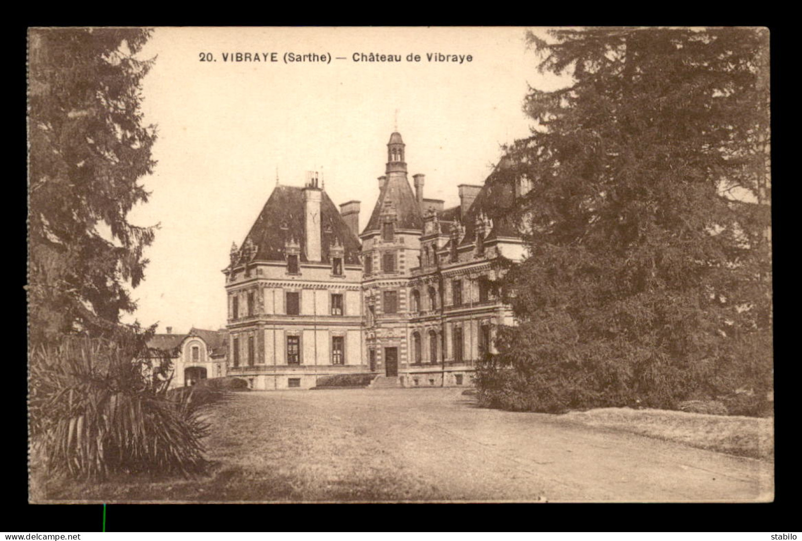 72 - VIBRAYE - LE CHATEAU - Vibraye