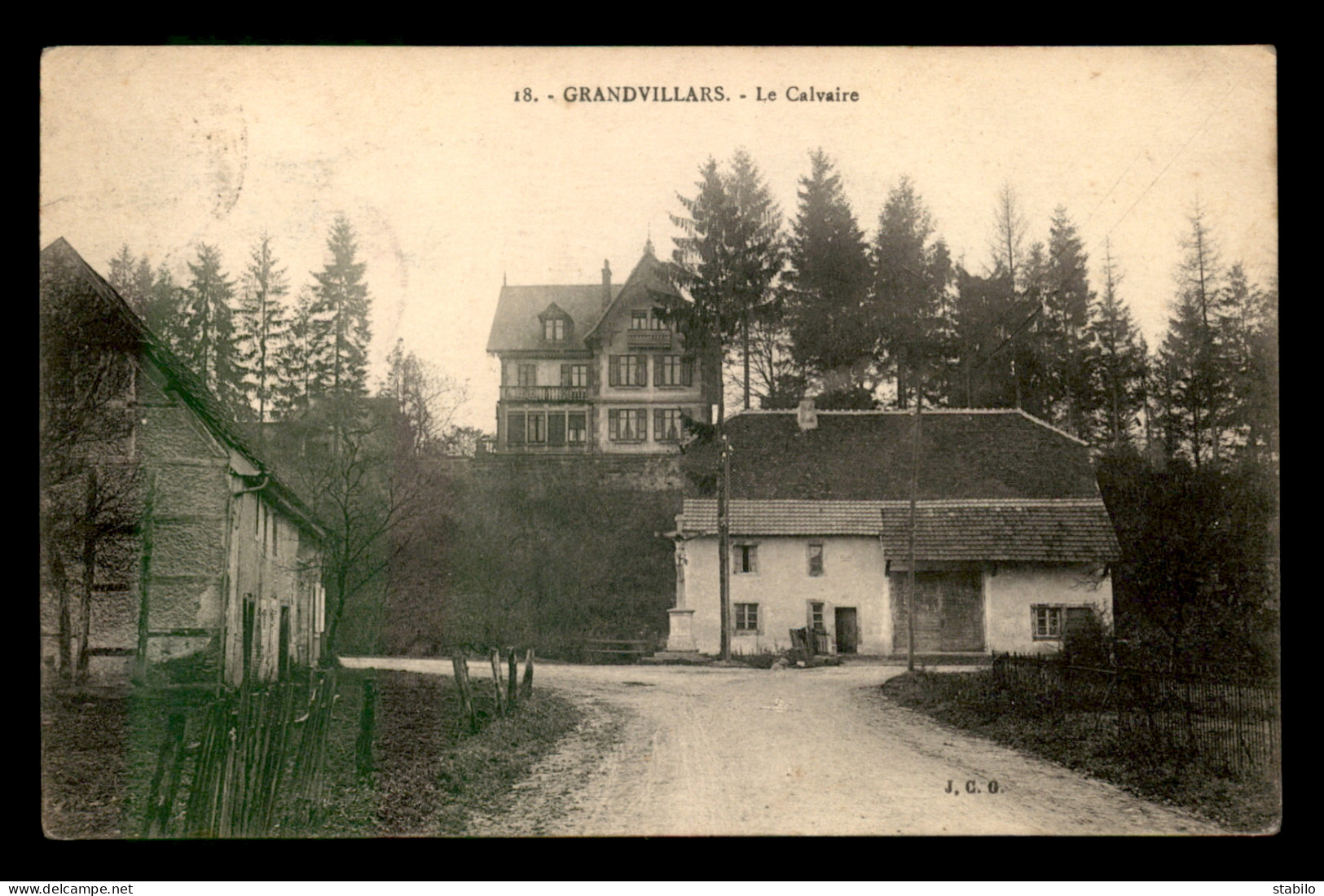 90 - GRANDVILLARS - LE CALVAIRE - Grandvillars