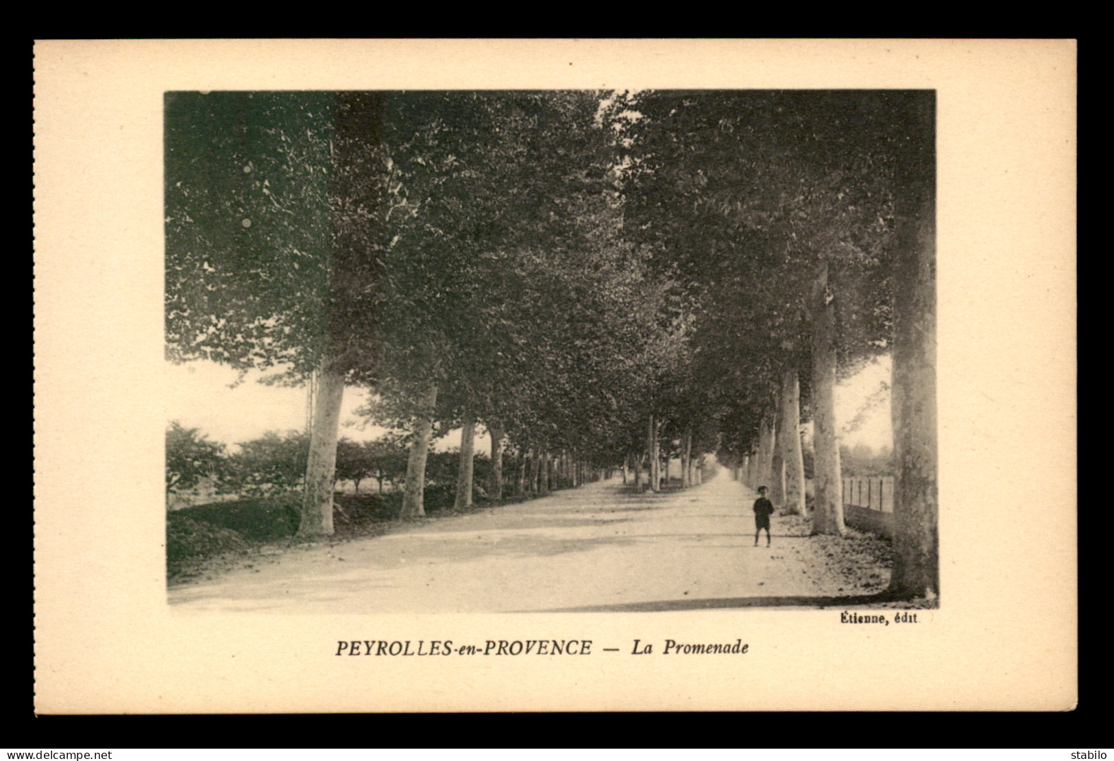 13 - PEYROLLES - LA PROMENADE - Peyrolles