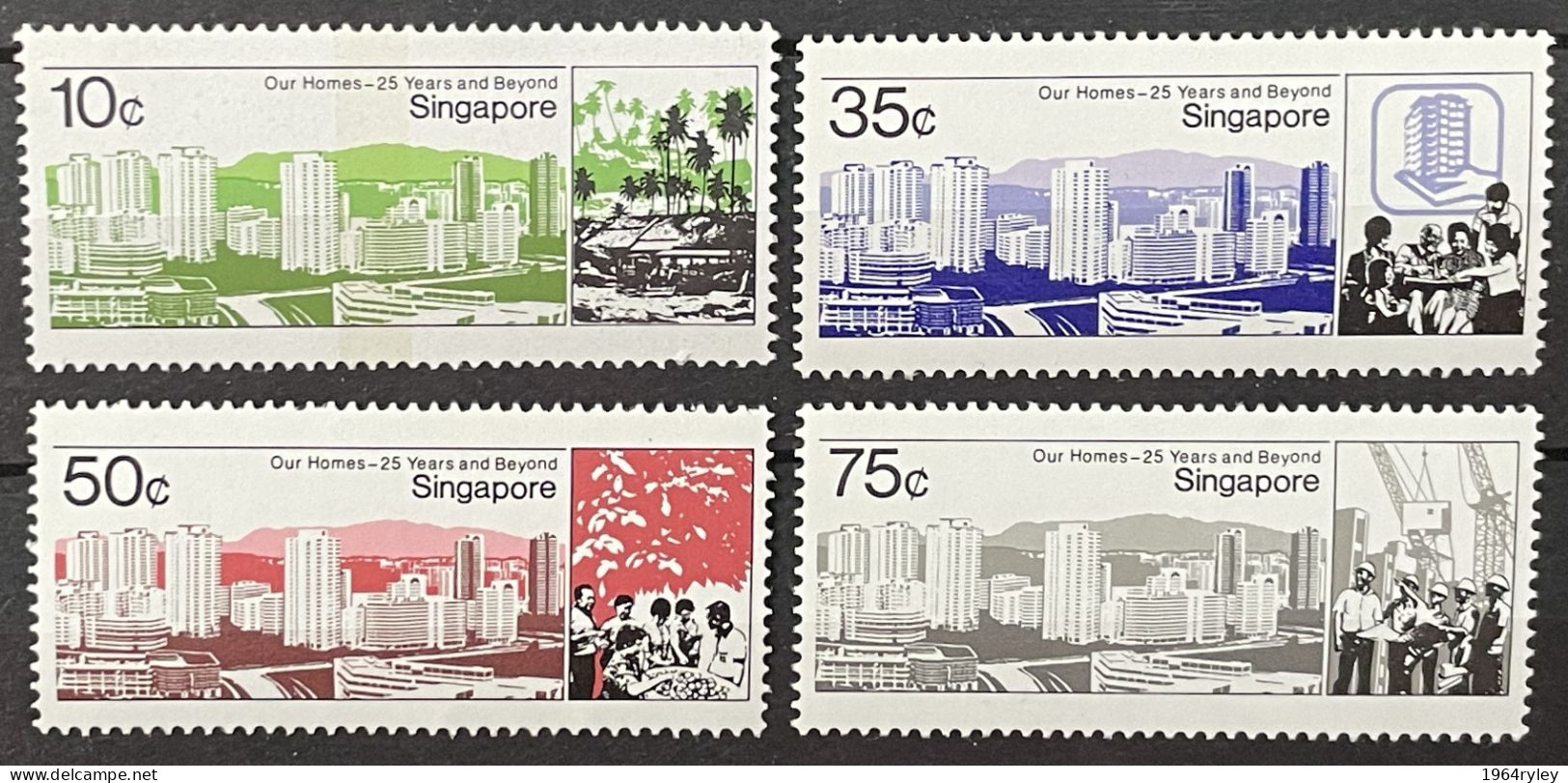 SINGAPORE - MNH** - 1985 - # 471/474 - Singapore (1959-...)