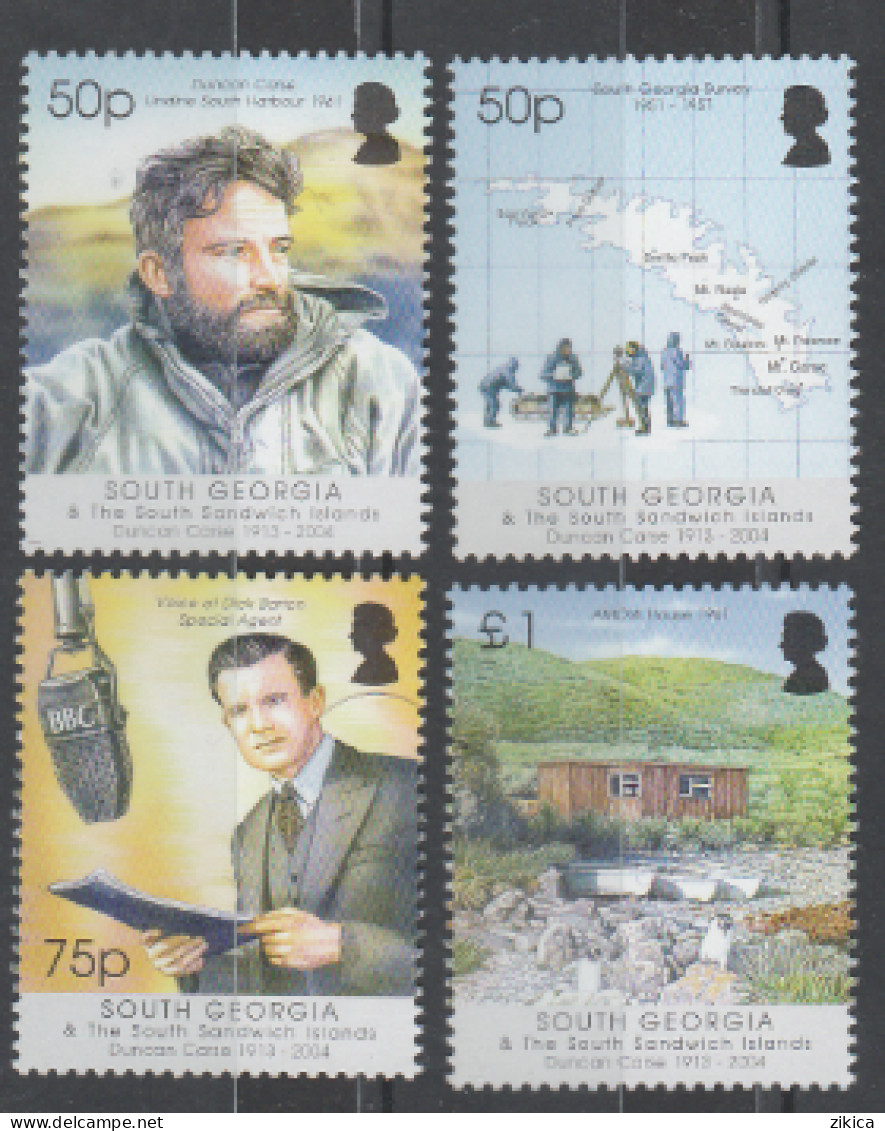 South Georgia And S. Sandwich Islands - 2005 The 1st Ann. Of The Death Of Duncan Carse,English Explorer  MNH** - Zuid-Georgia