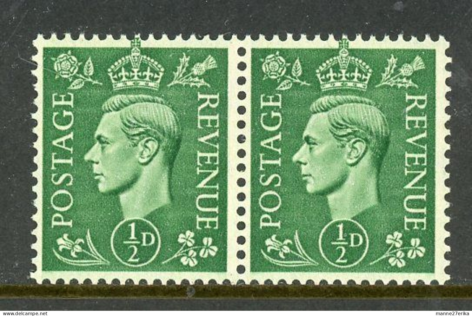 -GB-1941-"King George VI"-MNH (**) Watermark Inverted - Unused Stamps