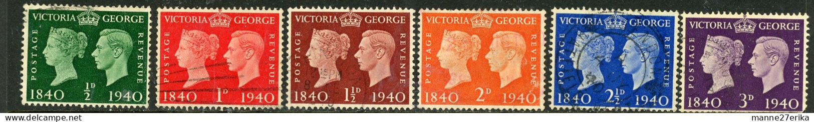 Great Britain USED  1940 Victoria And George - Nuovi