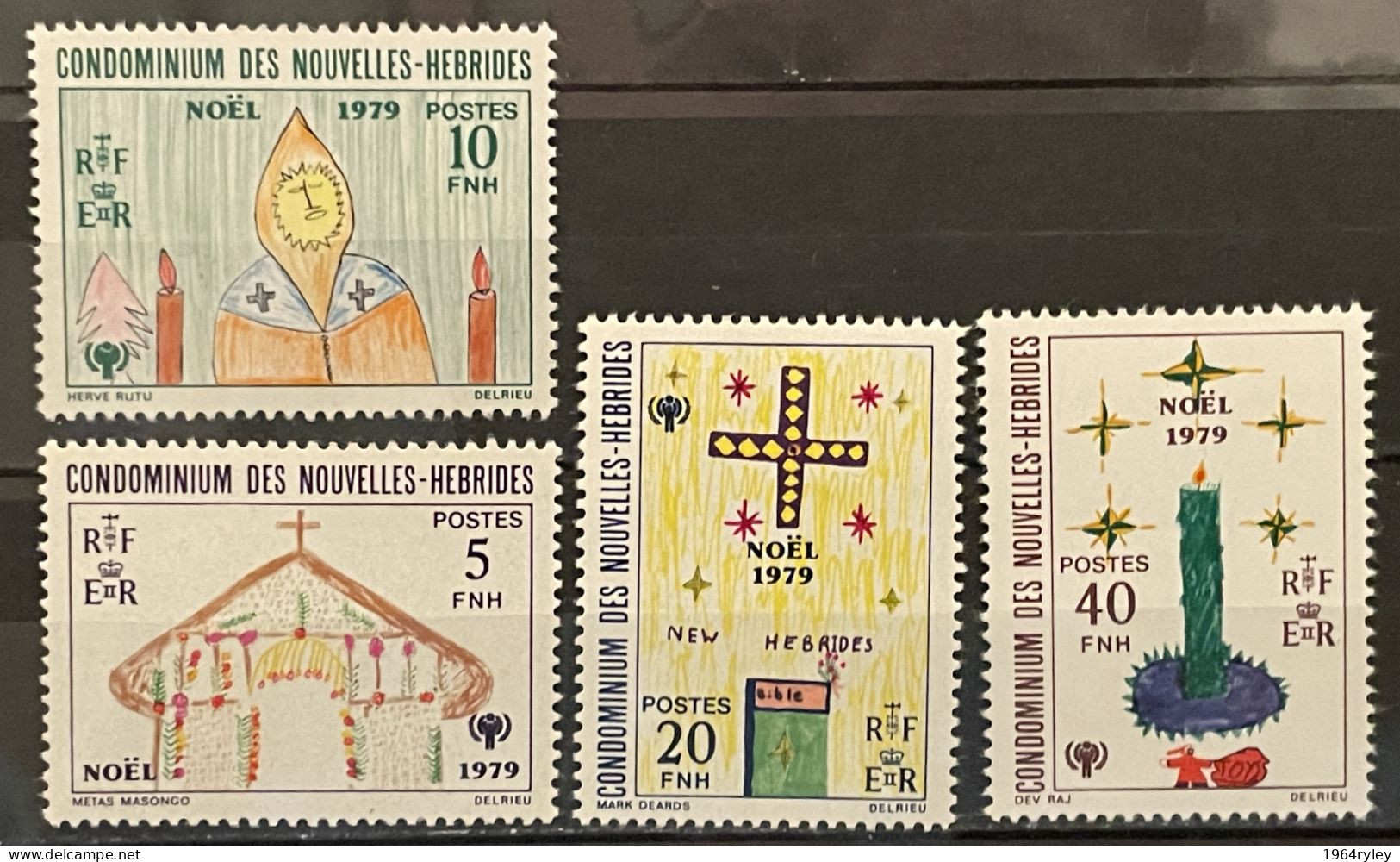 NEW HEBRIDES - MNH** - 1979  # French 567/570 - Unused Stamps