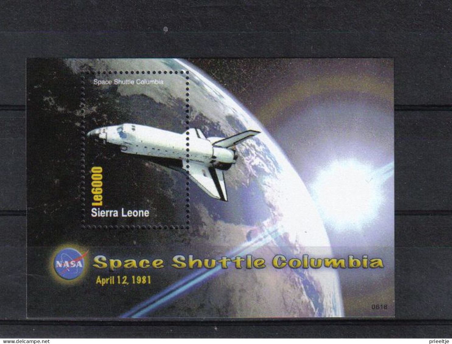 Sierra Leone 2006 Space Shuttle Columbia S/S Y.T. BF 611A ** - Sierra Leone (1961-...)