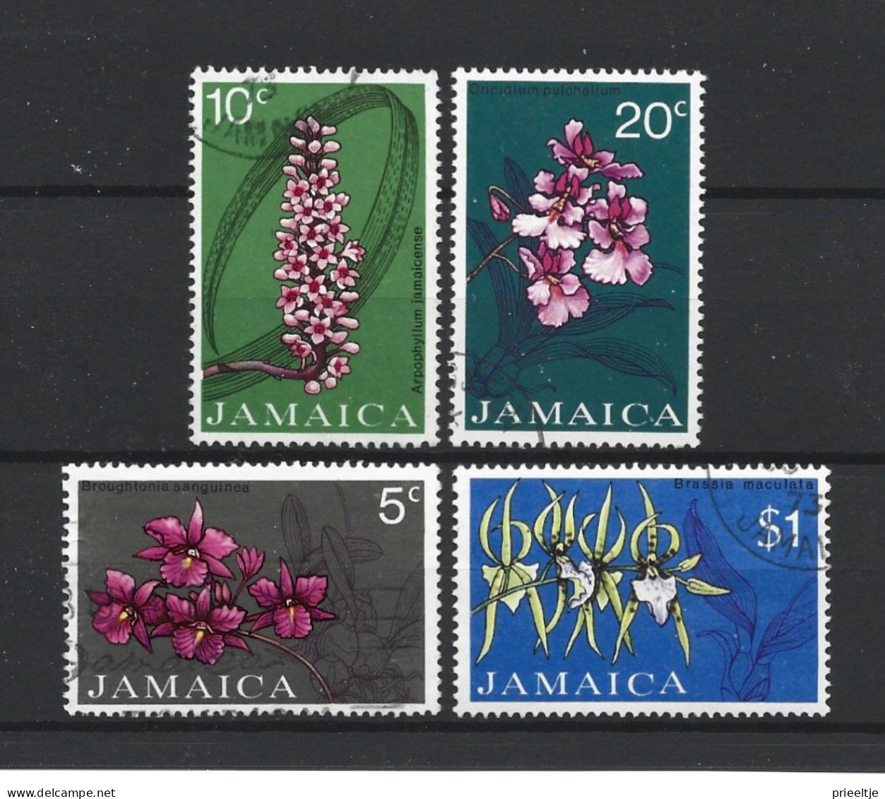 Jamaica 1973 Orchids Y.T. 383/386 (0) - Jamaica (1962-...)