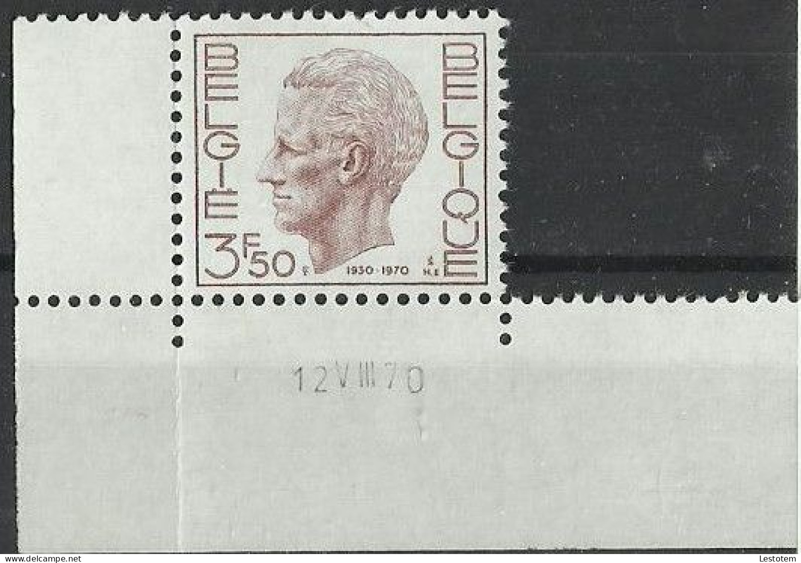 België  Belgique  OPB  COB  Koning Baudewijn  Type Elström   1970   1543   Postfris - Autres & Non Classés