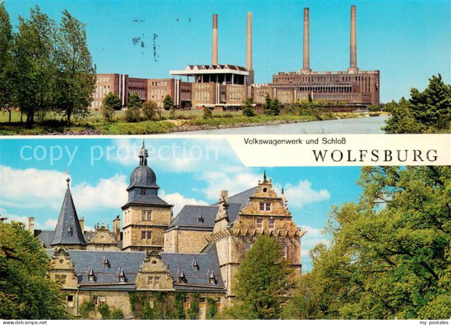 73773026 Wolfsburg VW Werk Und Schloss Wolfsburg - Wolfsburg