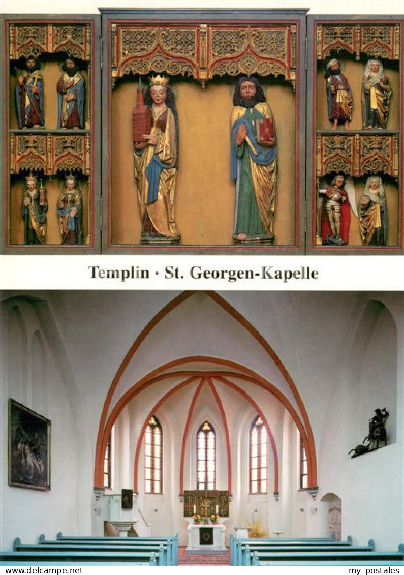 73717112 Templin St. Georgen-Kapelle Innenansicht Templin - Templin