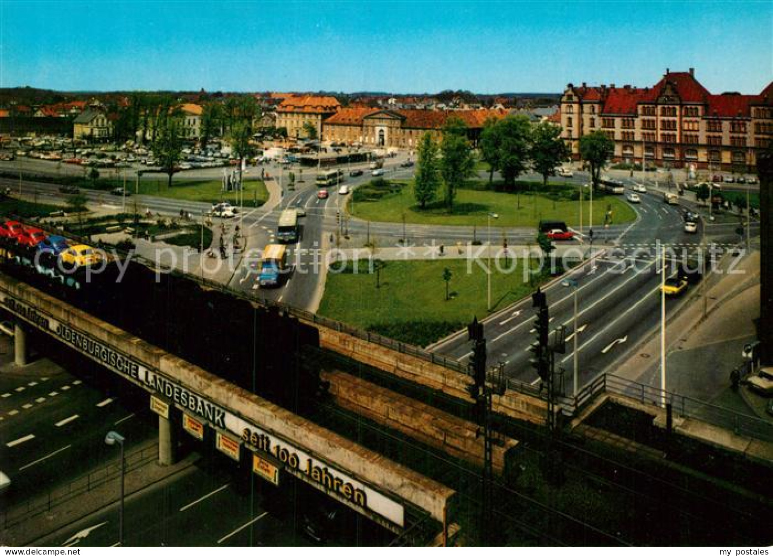 72976144 Oldenburg Niedersachsen Eisenbahnbruecke Am Pferdemarkt Oldenburg Niede - Oldenburg