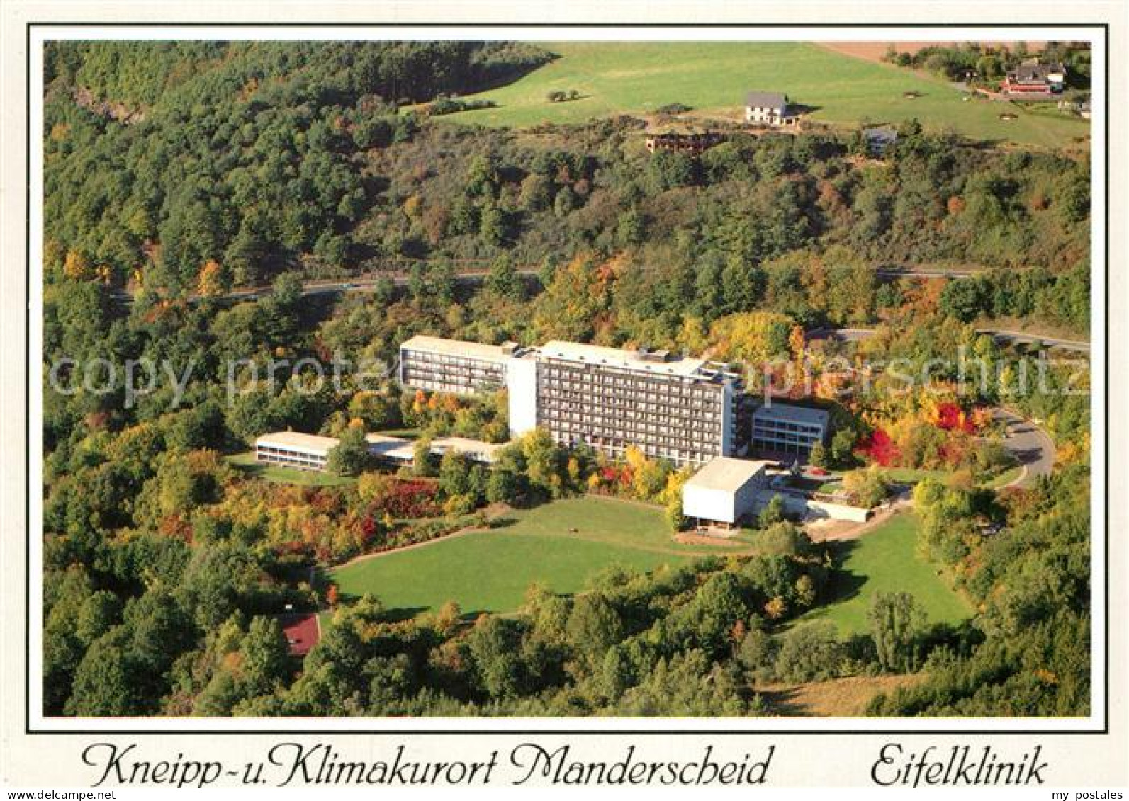 72974071 Manderscheid Eifel Eifelklinik Fliegeraufnahme Manderscheid - Manderscheid