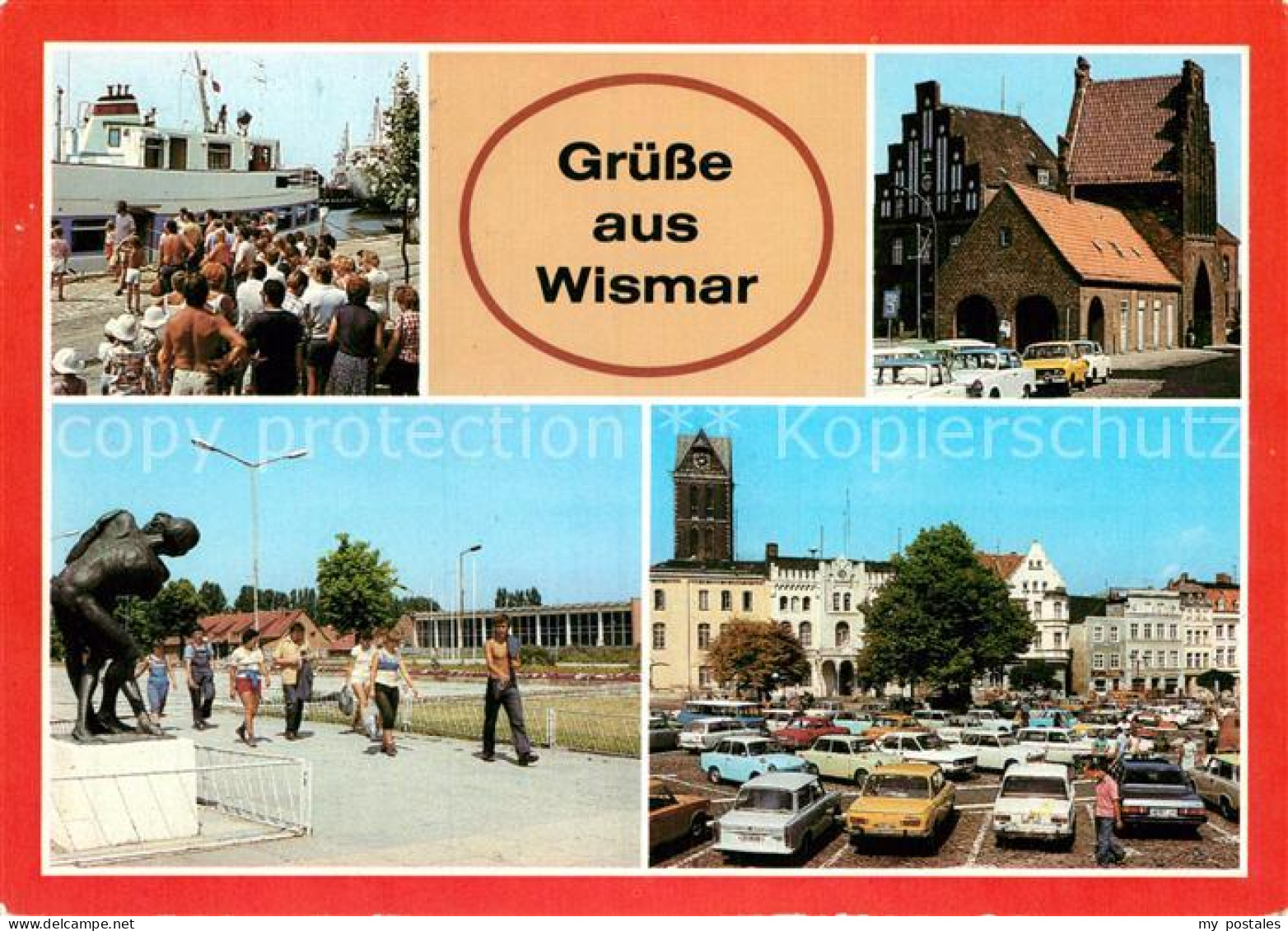 72972737 Wismar Mecklenburg Anlegestelle Der Weissen Flotte Wassertor Volksschwi - Wismar