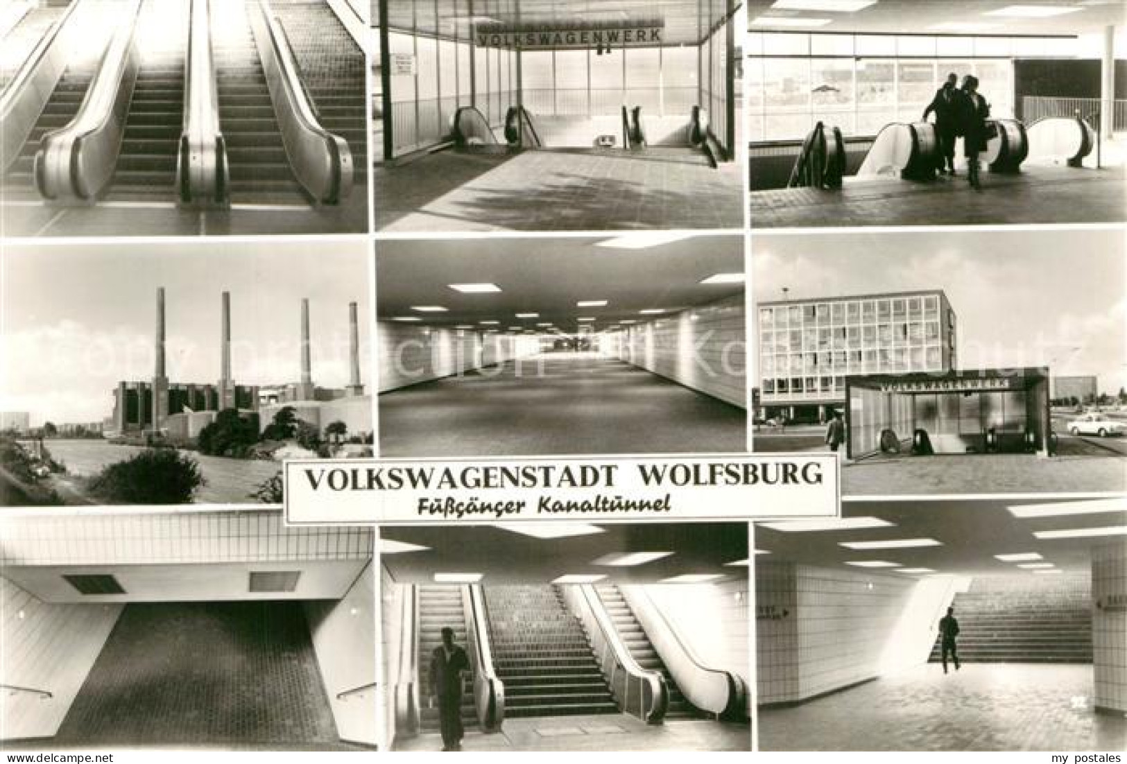 72969581 Wolfsburg Fussgaenger Kanaltunnel Wolfsburg - Wolfsburg