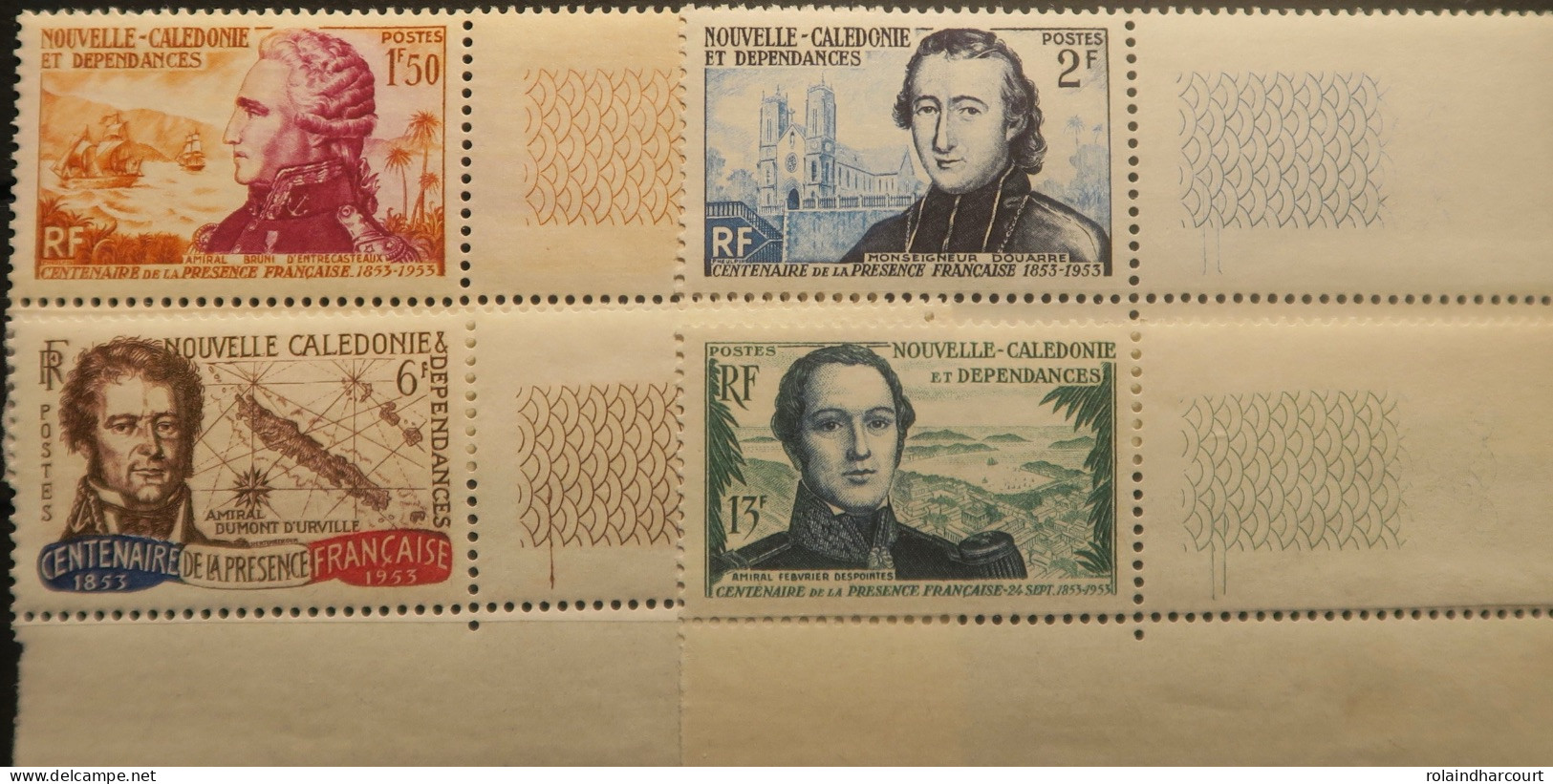 R2452/364 - 1953 - NOUVELLE CALEDONIE - SERIE COMPLETE - N°280 à 193 NEUFS** CdF - Neufs