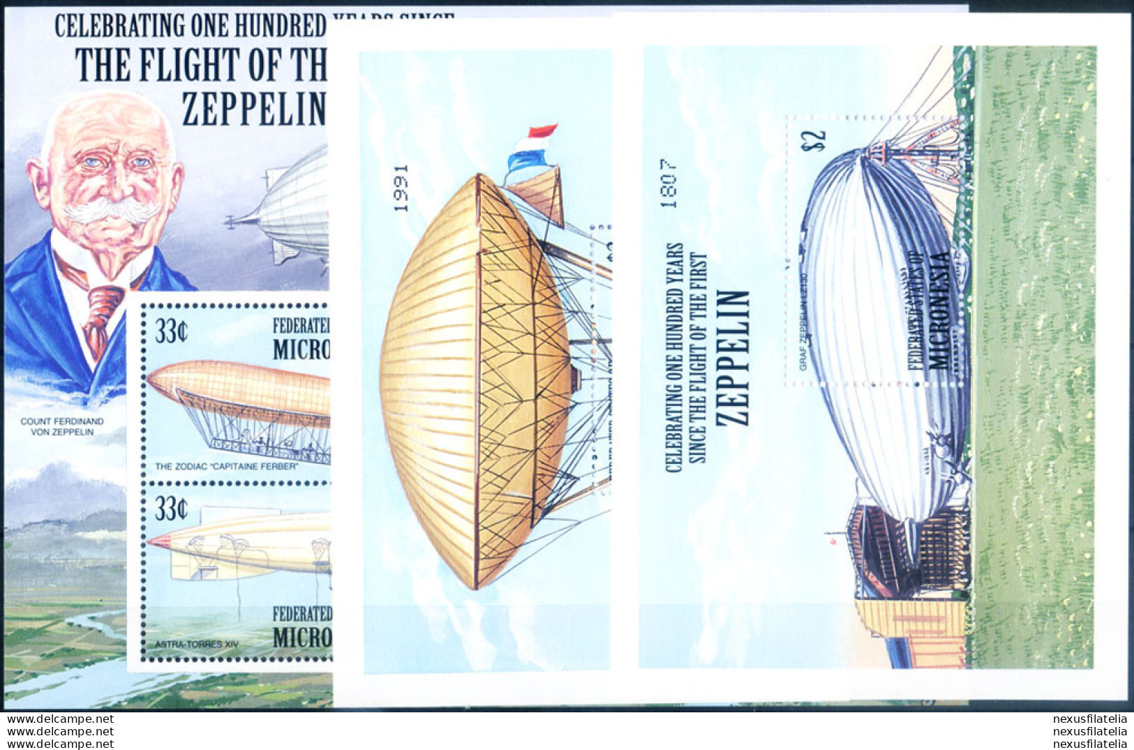 Dirigibili Zeppelin 2000. - Micronesia