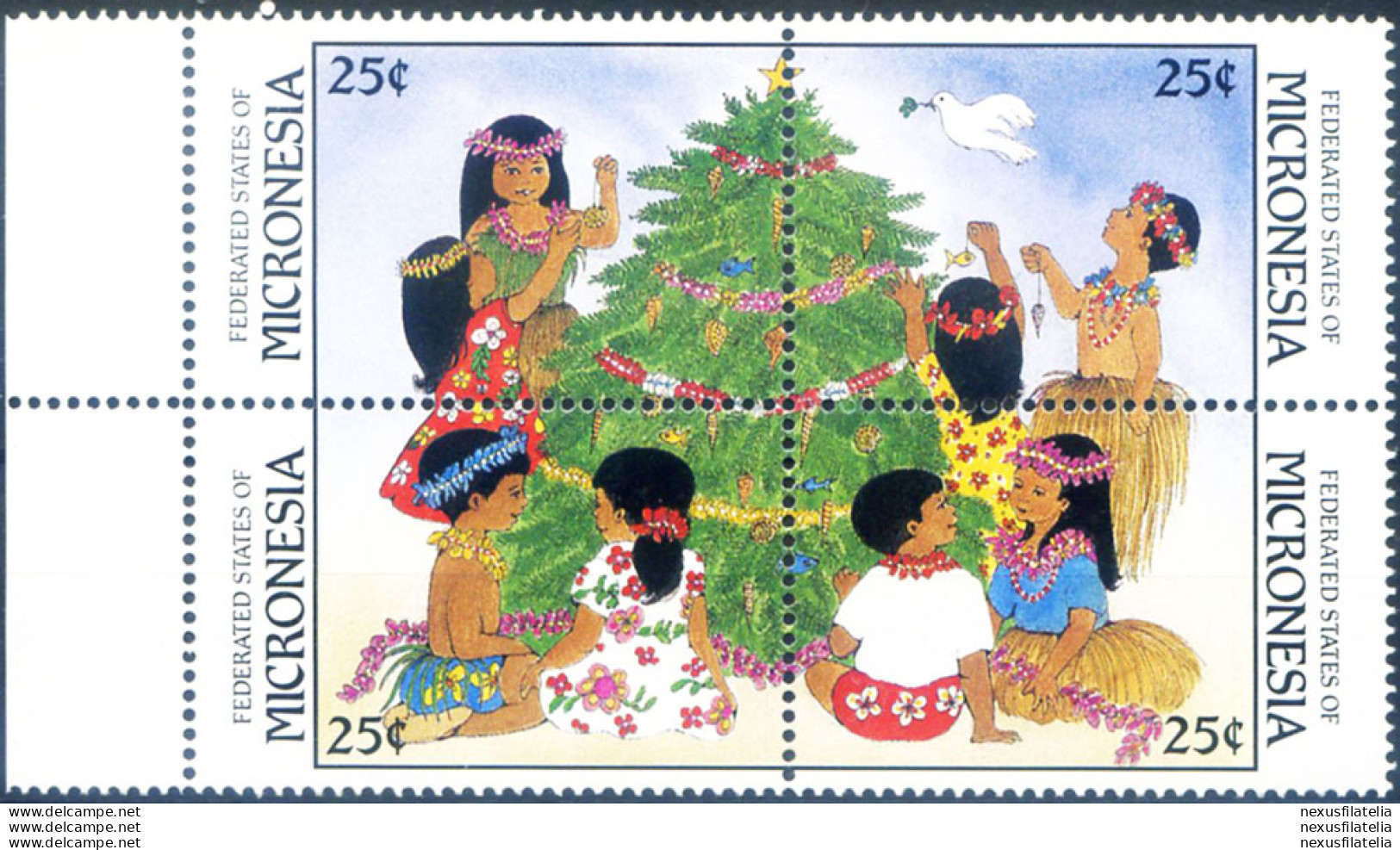 Natale 1988. - Micronésie