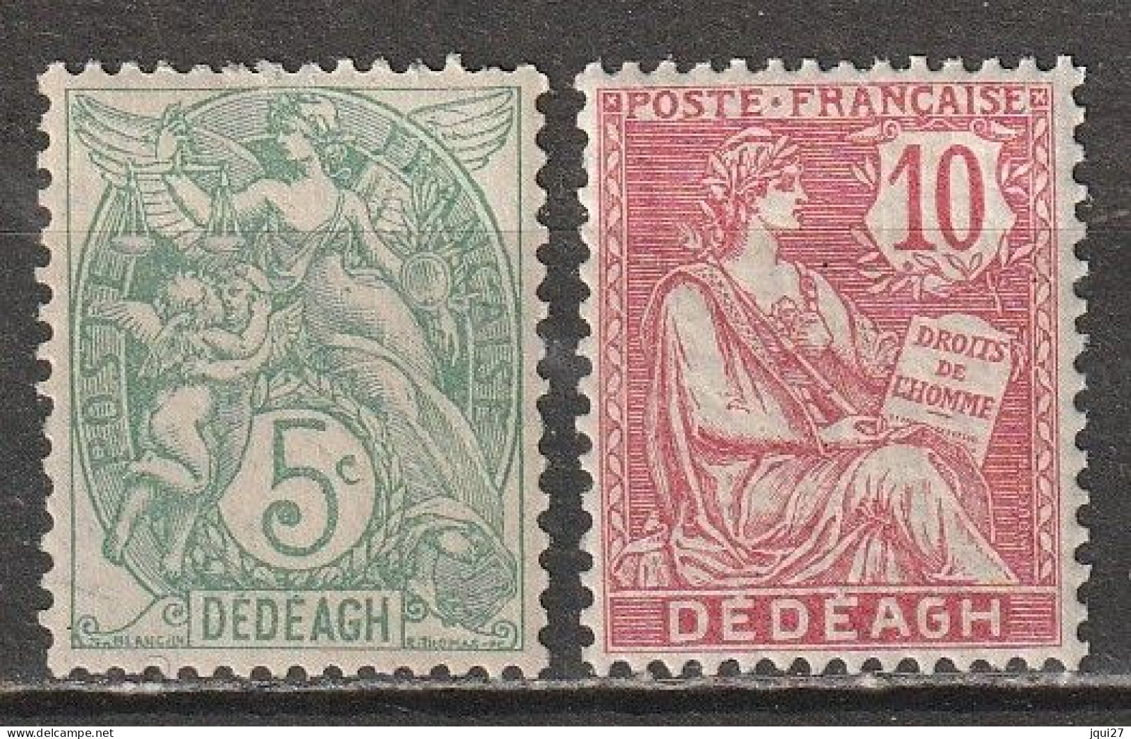 Dédéagh N° 10 Et 11 * - Unused Stamps