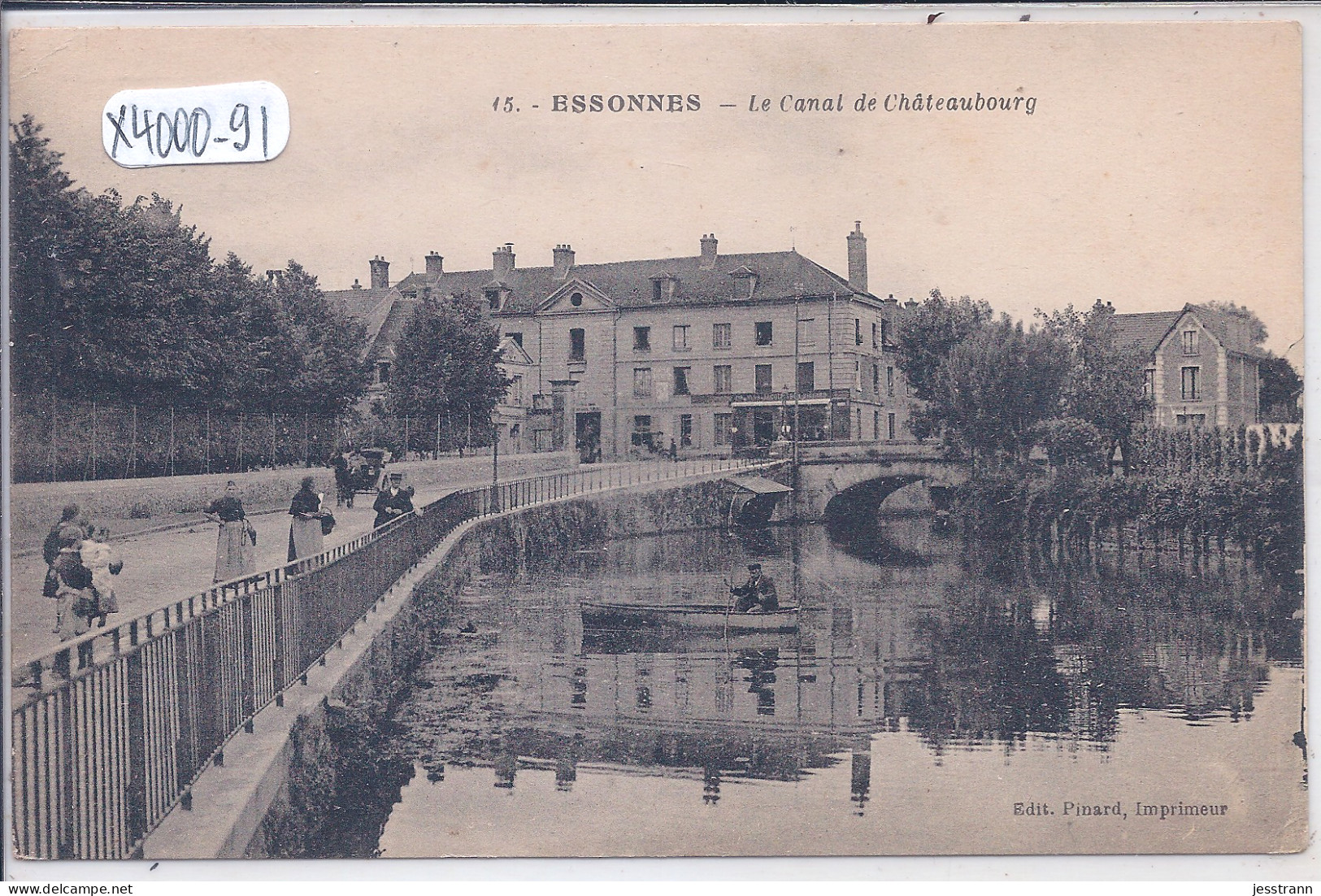 ESSONNES- LE CANAL DE CHATEAUBOURG - Essonnes