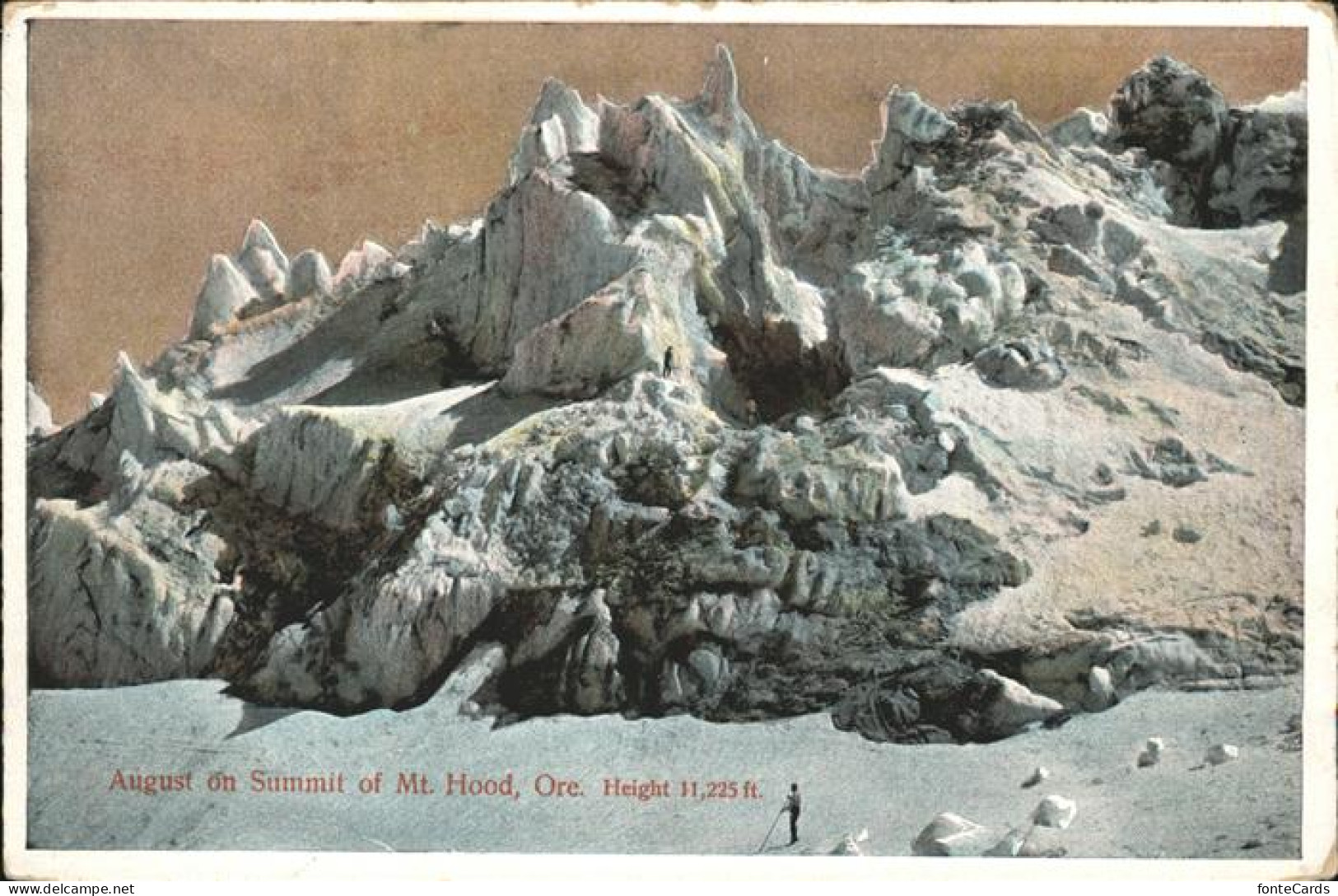 71388387 Oregon_City August On Summit Of Mt Hood - Altri & Non Classificati