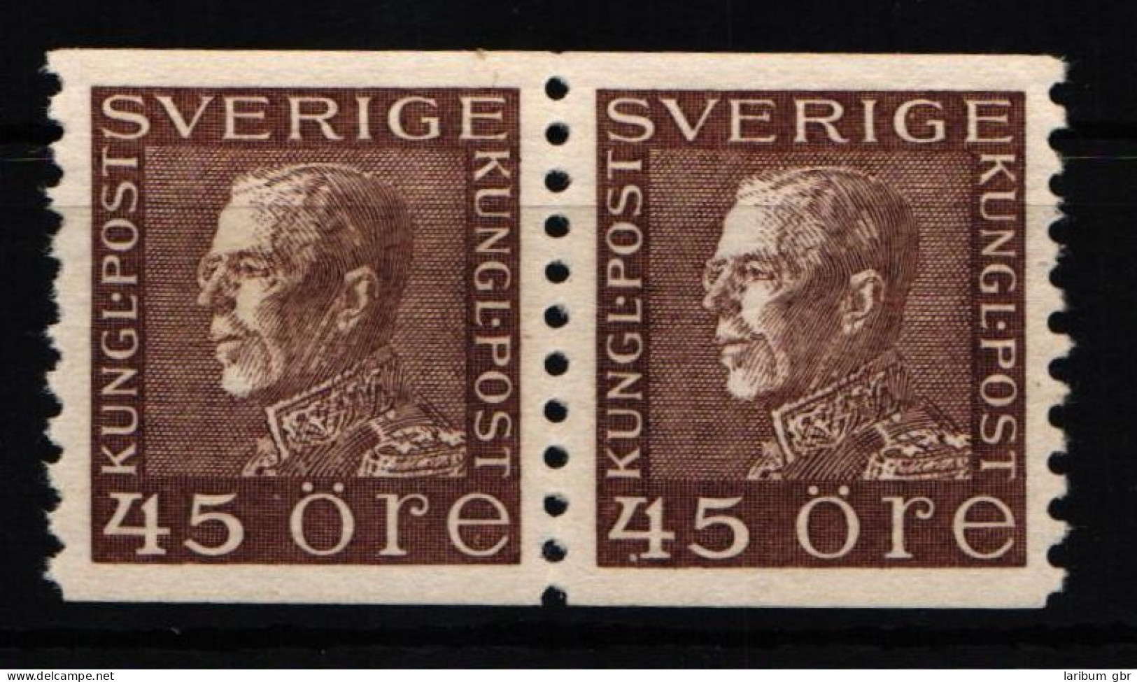Schweden 194 II W A Postfrisch Als Paar #KF184 - Sonstige & Ohne Zuordnung