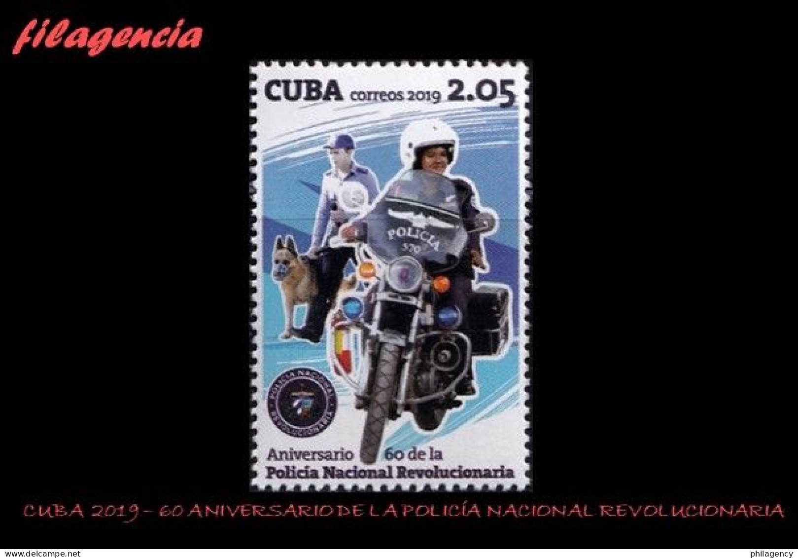 CUBA MINT. 2019-01 60 ANIVERSARIO DE LA POLICÍA NACIONAL REVOLUCIONARIA - Unused Stamps