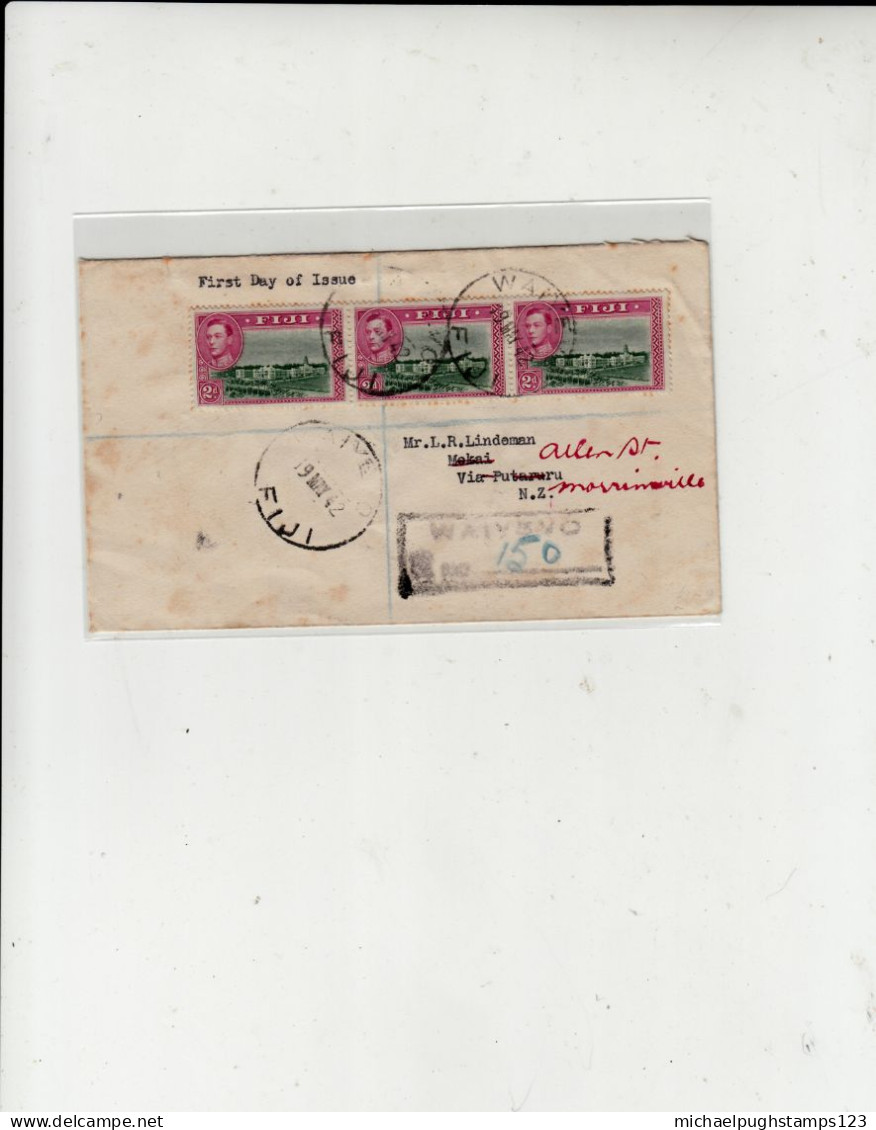 Fiji / Postmarks / Waiyevo / New Zealand - Fiji (1970-...)