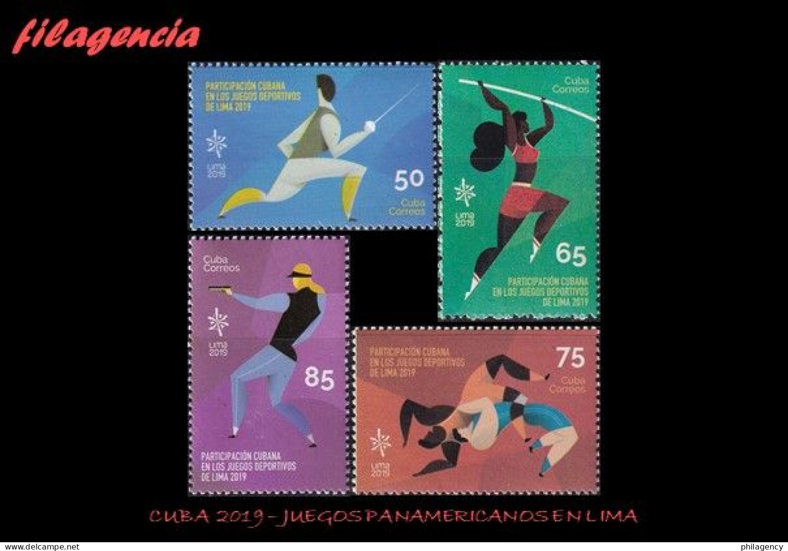 CUBA MINT. 2019-40 JUEGOS PANAMERICANOS EN LIMA - Unused Stamps