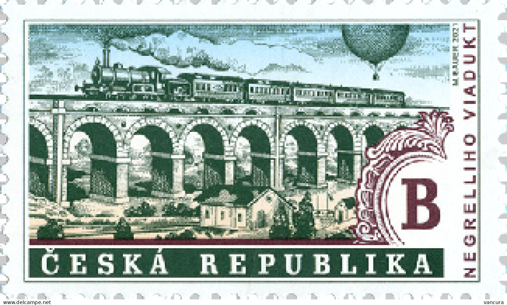 ** 1111 Czech Republic Negrelli Viaduct 2021 - Unused Stamps