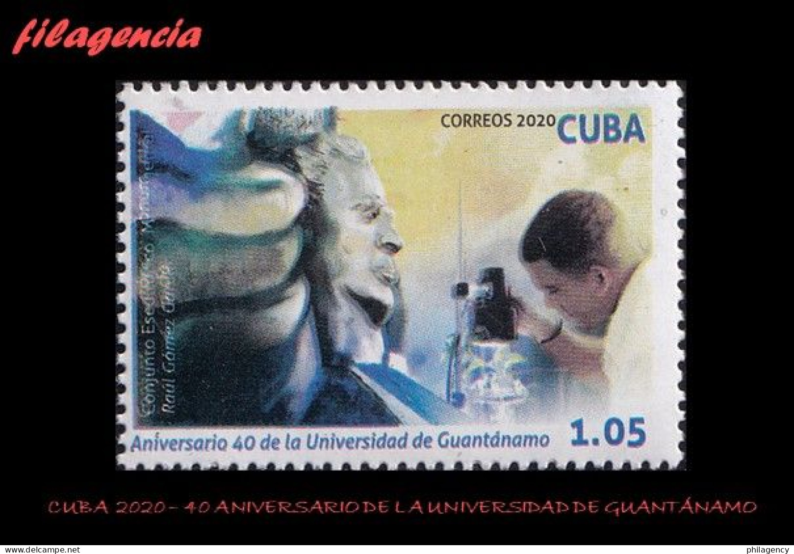 CUBA MINT. 2020-04 40 ANIVERSARIO DE LA UNIVERSIDAD DE GUANTÁNAMO - Nuovi