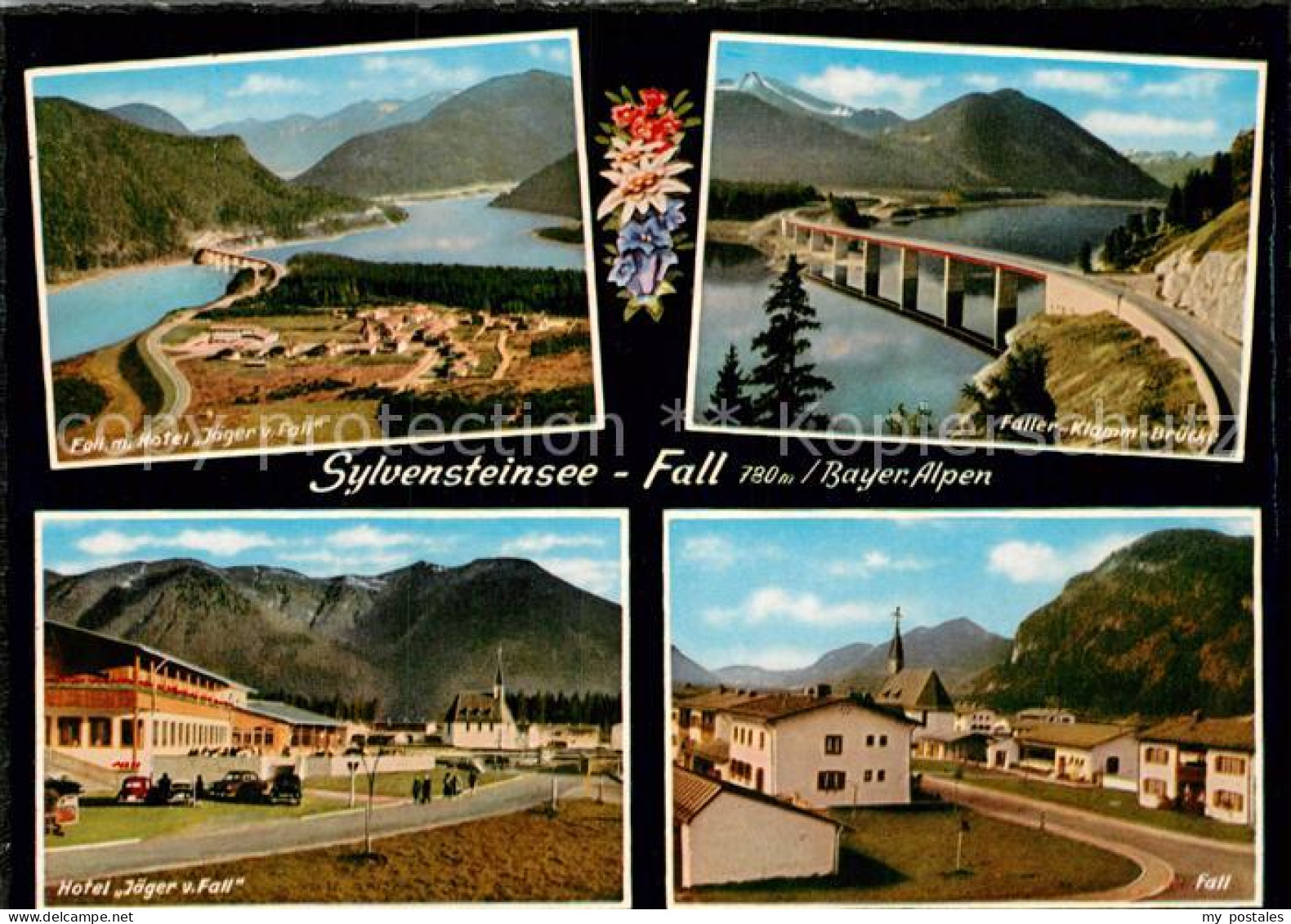 72966789 Fall Bad Toelz Fliegeraufnahmen Klamm-Bruecke Hotel Jaeger Von Fall  Fa - Lenggries