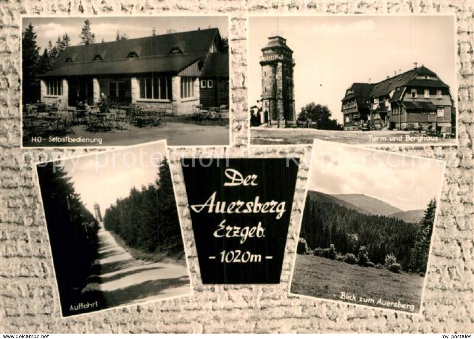 72966709 Auersberg Wildenthal HO Selbstbedienung Turm Berghaus Landschaftspanora - Eibenstock