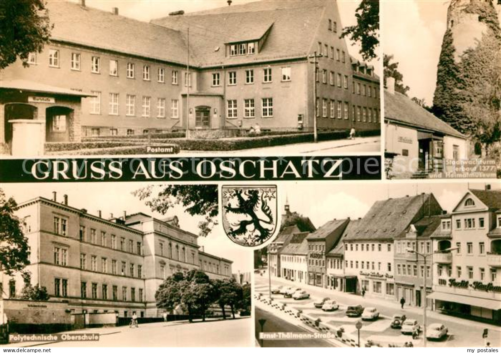 72966665 Oschatz Postamt Polytechnische Oberschule Ernst Thaelmann Strasse Stadt - Oschatz