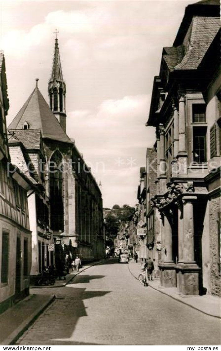 72966467 Andernach Hochstrasse Mit Blick Auf Christuskirche Und Hof Von Der Leye - Andernach